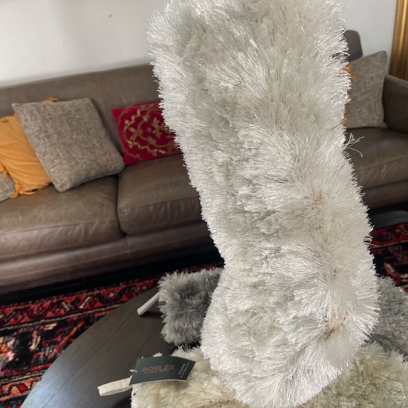 Rachel Zoe Gray and White Faux Fur Stockings - Picture 5 of 12